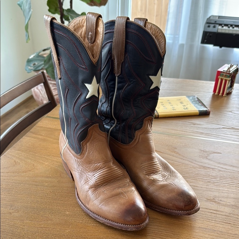 Tecovas 11 1/2 D 4th of July limited edition cowboy boots